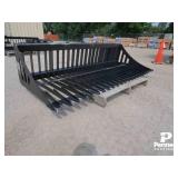 2026 80' Pabreak RB140 Skid Steer Q/C Rock Bucket