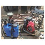 Gas Pressure Washer, Torch Cart, Backpack Sprayer