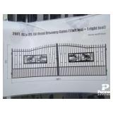 20 Ft. Bi-parting Driveway Gates