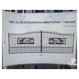 20 Ft. Bi-parting Driveway Gates