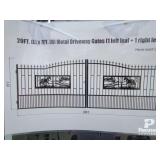20 Ft. Bi-parting Driveway Gates
