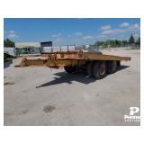 1973 Hyster Heavy Equipment 10,886 KG Tilt Trailer