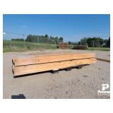 Qty Of 14 Pine Beams 6X6X8FT