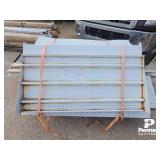 Pallet Lot: Commercial Metal Display Shelving