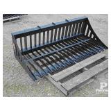 2026 62in PABREAK RB110 Skid Steer Rock Bucket 62