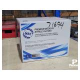 4 Mil Sky Blue Nitrile Gloves L