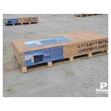 12 ft x 28 ft Metal Livestock Shelter