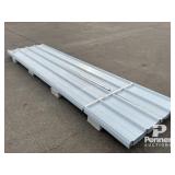 12' White Metal Roofing / Siding
