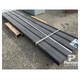 12' Black Metal Roofing / Siding