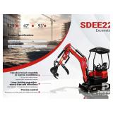 2026 SDLANCH SDEE22 Hydraulic Excavator