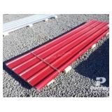 12' Polycarbonate Roofing Panel in Red