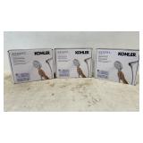 (3) Kohler Shower Heads