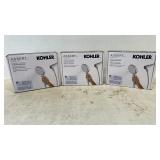 (3) Kohler Shower Heads