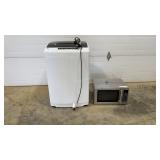 GE Portable Washing Machine & Microwave