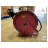 Retractable Oil Hose Reel w/ Meter
