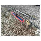 4' Bull Float, Concrete Vibrator