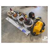 Misc. Tool Lot Including Dewalt Vacuum & Makita