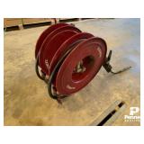 (2) Retractable Oil Hose Reel w/ Meter