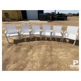 (6) Home Decorators Outdoor Patio Chairs