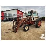 1976 Case IH 1175 Tractor w/ MF246 Loader