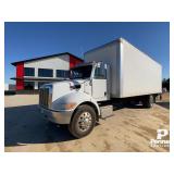 2015 Peterbilt 337 Cube Van 26' Box w/ Hyd Lift