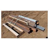 Qty. Of Steel Angle Iron & Square Tubing 1,190lbs