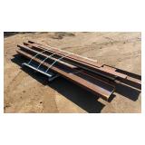 Qty. Of Steel I-Beams & C-Channel 1,140lbs