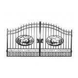 14Ft Greatbear Dual Swing Wrought Iron Gate