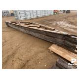 (13) 20' Wood Truss's / Rafters