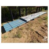 60'x60' Slate Blue Metal Siding Wall Package