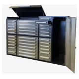 Steelman 7' Garage Cabinet (35 Drawers)