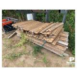 Qty of 1'x3'x93' Boards / Lumber Rough Cut