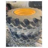 *O/S (2) 17.5-25L2 Galaxy Tires w/ Rims