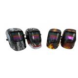 (4) Auto Darkening Welding Helmets