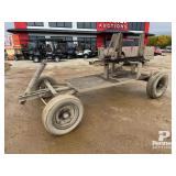 Home Built Shear Split Portable Wood Splitter