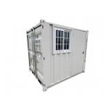 8' Storage Container w/ Side Door & Window