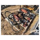 (3) Hyd Cylinders, Cyl Stops, Hand Chain Hoist