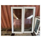 (2) 24'x60' Triple Pane Windows