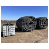 4' Drain Tile Pipe w/ Connectors