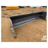 10' IA G-10 Skid Steer Snow Pusher (Unused)