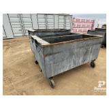 (3) Metal Bins w/ Casters