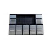 Steelman 10' Garage Cabinet Workbench (30 Drawers