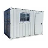 12' Storage Container w/ Side Door & Window