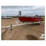 16' Aluminum Fishing Boat w/ Trailer