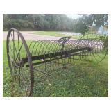 *O/S 10' Antique Hay Rake