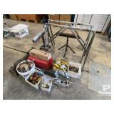 Saw Horse, Roller Stands, Safety Gear, Etc.