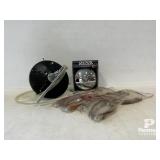 Pail Oil Pump, Mirrors, Tire Change Bungee's