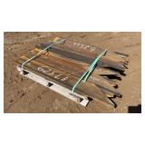 Qty. Of Steel C-Channel 625lbs
