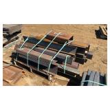 Qty. Of Steel I-Beams & Tubing 1,300lbs