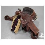 16' Western Saddle w/ Saddle Blanket
